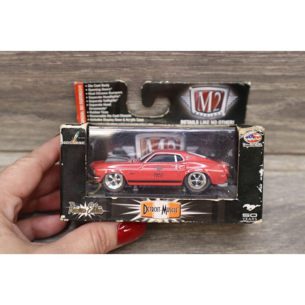 Detroit Muscle M2 Premium Edition Mustang 50 Year Anniversary Collectible Car